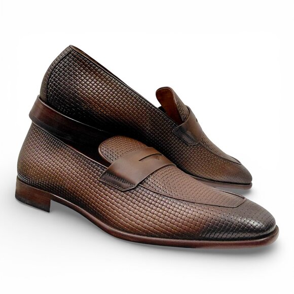 Hugo Boss Penny Brown Leather Loafers UK 8 US 9 main image 8